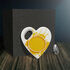 Kalp Baskılı Magnet (Şişe Açacaklı) - Sarı Desen