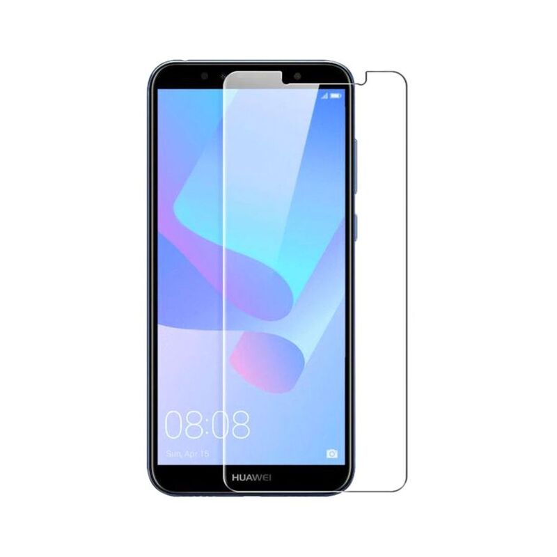 Huawei - Y6 Prime 2018 Cam Ekran Koruyucu - Şeffaf
