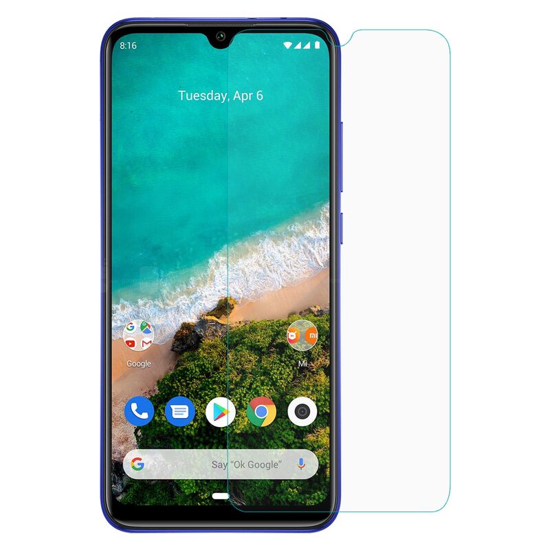 Xiaomi - Mi A3 PASİF Cam Ekran Koruyucu - Şeffaf