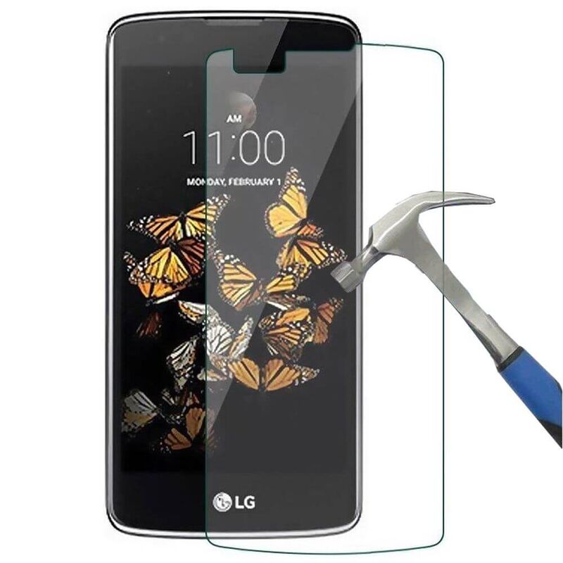 LG - K10 2018 Cam Ekran Koruyucu - Şeffaf