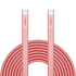 Lisen 60W USB-C to USB-C Hızlı Şarj Kablosu - Pembe