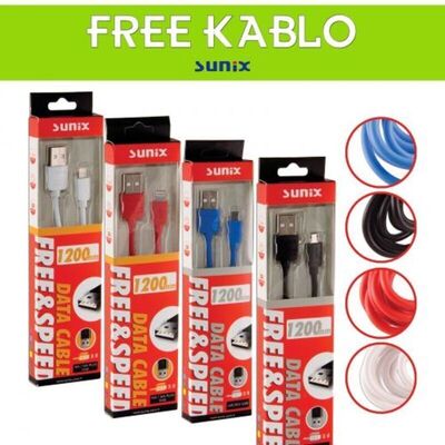 MİCRO Data Kablo Free And Speed - Beyaz