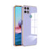 Oppo - A15s Zebana Golden Silikon Kılıf - Lila