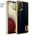Oppo - A16 Zebana Glint Silikon Kılıf - Gold