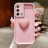 Oppo - A74  Zebana Amour Silikon Kılıf - Pembe