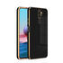 Oppo - A9 2020 Zebana Golden Silikon Kılıf - Siyah