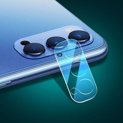 Oppo - Reno 4 Kamera Lens Koruma Camı - Siyah