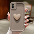 Samsung - Galaxy A05 Zebana Amour Silikon Kılıf - Kahverengi