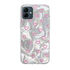Samsung - Galaxy A06 Zebana Pink Heart Silikon Kılıf - Pembe
