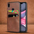 Samsung - Galaxy A10S Zebana Swank Cepli Kılıf - Kahverengi