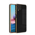 Samsung - Galaxy A12 Zebana Golden Silikon Kılıf - Siyah