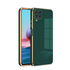 Samsung - Galaxy A12 Zebana Golden Silikon Kılıf - Yeşil