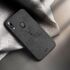 Samsung - Galaxy A20 Silikon Kenar Kumaş Kılıf - Siyah
