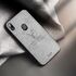 Samsung - Galaxy A20 Silikon Kenar Kumaş Kılıf - Gri
