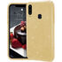 Samsung - Galaxy A20S Shining Simli Silikon Kılıf - Gold