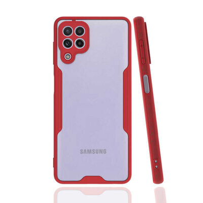 Samsung - Galaxy A22 Parfe Silikon Kılıf (Ultra İnce ve Hafif) - Mor