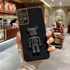 Samsung - Galaxy A23 Standlı Robotix Silikon Kılıf - Siyah