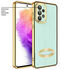 Samsung - Galaxy A33 5G Zebana Glint Silikon Kılıf - Gold