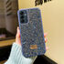 Samsung - Galaxy A35 5G Zebana Taşlı Star Glitter Silikon Kılıf - Mavi