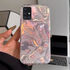 Samsung - Galaxy A51 Zebana Pink Heart Silikon Kılıf - Pembe