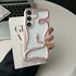 Samsung - Galaxy A56 Zebana 3D Snake Silikon Kılıf - Rose Gold