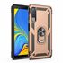 Samsung - Galaxy A7 2018 Panzer Yüzüklü Kılıf - Gold