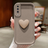 Samsung - Galaxy A70 Zebana Amour Silikon Kılıf - Kahverengi