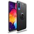 Samsung - Galaxy A70 Zebana Yüzüklü Silikon Kılıf - Siyah