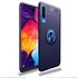 Samsung - Galaxy A70 Zebana Yüzüklü Silikon Kılıf - Mavi