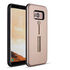 Samsung - Galaxy Grand Prime Plus Olive Standlı - Ringli Kılıf - Rose Gold