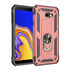Samsung - Galaxy J4 Core Panzer Yüzüklü Kılıf - Rose Gold