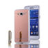 Samsung - Galaxy J5 (2016) Silikon Kenar Aynalı Kılıf - Rose Gold