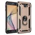 Samsung - Galaxy J7 Prime 2 Panzer Yüzüklü Kılıf - Gold