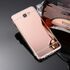 Samsung - Galaxy J7 Prime 2 Silikon Kenar Aynalı Kılıf - Rose Gold