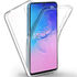 Samsung - Galaxy M31s Şeffaf 360 Tam Koruma Silikon Kılıf - Şeffaf