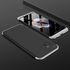 Samsung - Galaxy M51 Kamera Korumalı Platinum Kılıf - Gri + Siyah