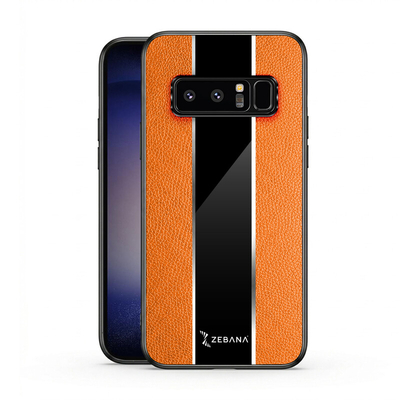 スマホアクセサリー Galaxy note 8 Samsung Galaxy Note 8 Uyumlu Zebana Premium Deri Kırmızı Kılıf