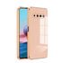 Samsung - Galaxy S10 Plus Zebana Golden Silikon Kılıf - Rose Gold