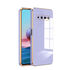 Samsung - Galaxy S10 Plus Zebana Golden Silikon Kılıf - Lila