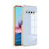 Samsung - Galaxy S10 Plus Zebana Golden Silikon Kılıf - Açık Mavi