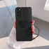 Samsung - Galaxy S20 FE Zebana Kalpli Love Silikon Kılıf - Siyah
