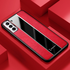Samsung - Galaxy S21 Zebana Premium Deri Kılıf - Kırmızı