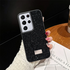 Samsung - Galaxy S22 Ultra Zebana Taşlı Star Glitter Silikon Kılıf - Siyah