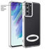Samsung - Galaxy S22 Zebana Glint Silikon Kılıf - Gri