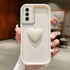 Samsung - Galaxy S24 FE Zebana Amour Silikon Kılıf - Krem Rengi