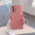 Samsung - Galaxy S24 FE Zebana Love Yumuşak Silikon Kılıf - Pembe