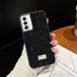 Samsung - Galaxy S24 FE Zebana Taşlı Star Glitter Silikon Kılıf - Siyah