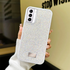 Samsung - Galaxy S24 FE Zebana Taşlı Star Glitter Silikon Kılıf - Beyaz