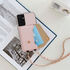 Samsung - Galaxy S24 Ultra Zebana Boyun Askılı Deri Kılıf - Rose Gold