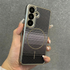 Samsung - Galaxy S25 FE Zebana Velora Series Kılıf (Kablosuz Şarj) - Gri